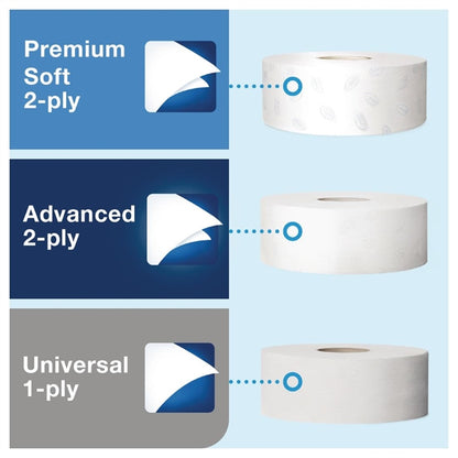 Tork Jumbo Toilet Roll Dispenser White T1 db464