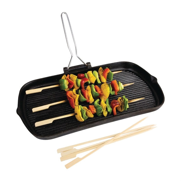 Fiesta Compostable Bamboo Paddle Skewers 210mm (100 Pack) db497