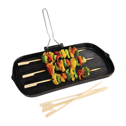 Fiesta Compostable Bamboo Paddle Skewers 210mm (100 Pack) db497