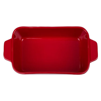 Olympia Red And Taupe Ceramic Roasting Dish 2.5Ltr db522