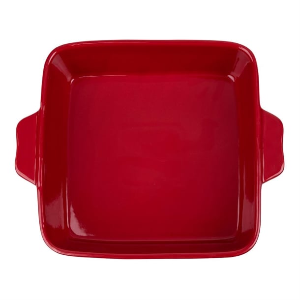 Olympia Red And Taupe Ceramic Roasting Dish 4.2Ltr db527
