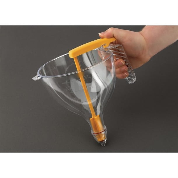 Matfer Bourgeat Piston Funnel with Stand 1.5Ltr db550