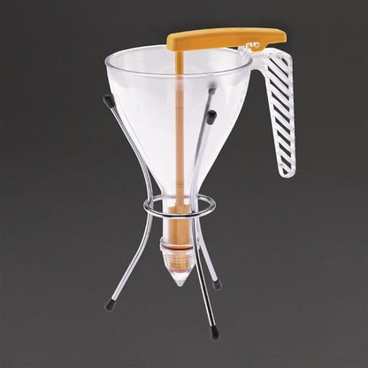 Matfer Bourgeat Piston Funnel with Stand 0.75Ltr db551