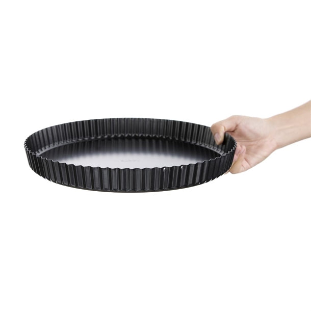 Vogue Non-Stick Quiche Tin With Removable Base 300mm db568