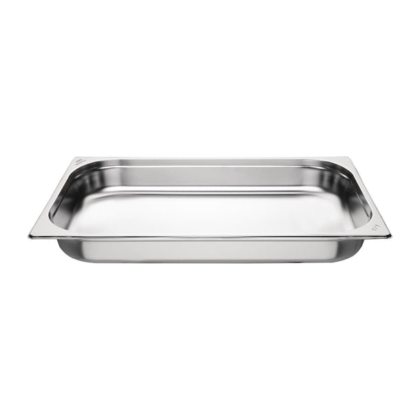 Nisbets Essentials Stainless Steel 1/1 Gastronorm 65mm ( 3 Pack) db881