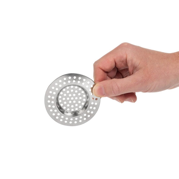 KitchenCraft Stainless Steel Large Hole Sink Strainer 75mm db902