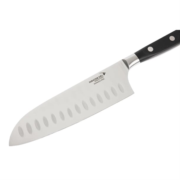 Deglon Sabatier Santoku Knife Black 18.3cm db942