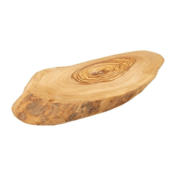 Utopia Rustic Olive Wood Platters 250mm (6 Pack) dc118