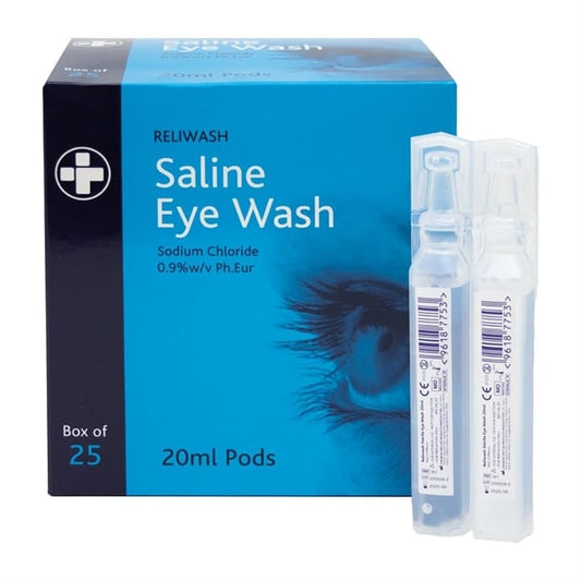 Eye Wash Pods - 20ml (25 Pack) dc126