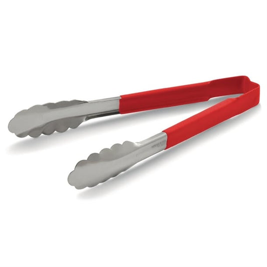Vollrath Red Utility Grip Kool Touch Tong 9" dc247