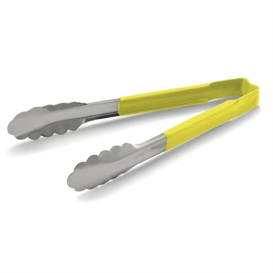 Vollrath Yellow Utility Grip Kool Touch Tong 12" dc250