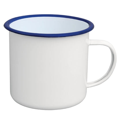 Olympia Enamel Large Soup Mugs 670ml (6 Pack) dc398