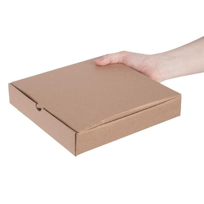 Fiesta Compostable Plain Pizza Boxes 9" (100 Pack) dc723