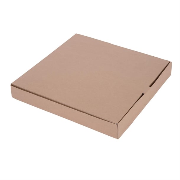 Fiesta Compostable Plain Pizza Boxes 14" (50 Pack) dc725