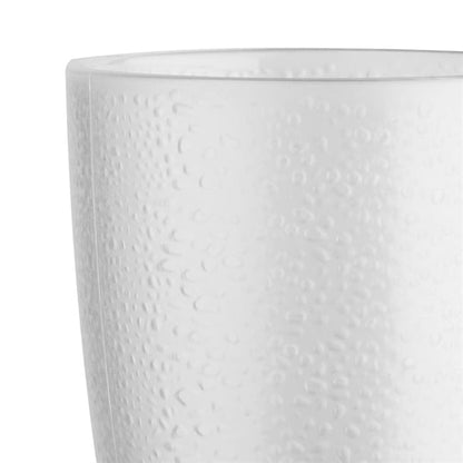Olympia Kristallon Polycarbonate Tumbler Pebbled Clear 275ml (6 Pack) dc928