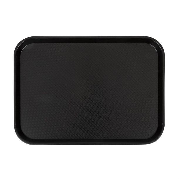 Cambro Polypropylene Fast Food Tray Black 410mm de312