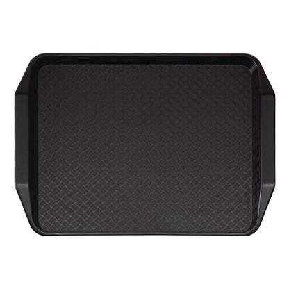 Cambro Polypropylene Handled Fast Food Tray Black 430mm de314
