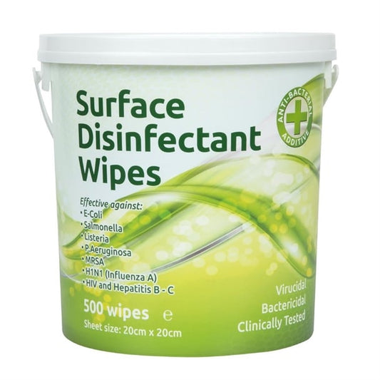 EcoTech Disinfectant Surface Wipes Bucket p_de324