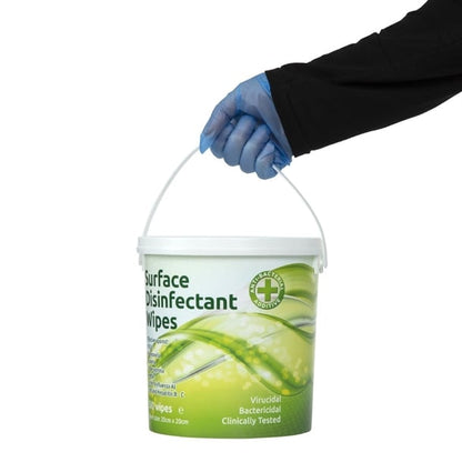 EcoTech Disinfectant Surface Wipes Bucket p_de324