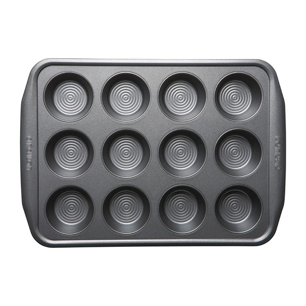 Circulon Carbon Steel Muffin Tin 12 Cup de505