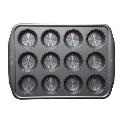 Circulon Carbon Steel Muffin Tin 12 Cup de505