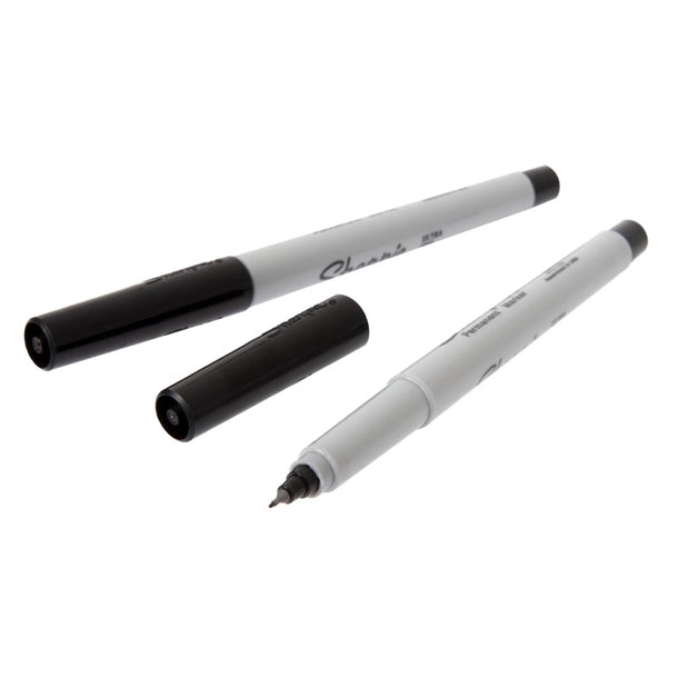 Sharpie Ultra Fine Permanent Marker Black (2 Pack) de707