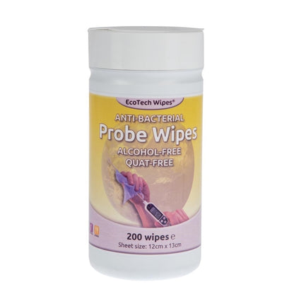 Alcohol-Free Quat-Free Food Probe Wipes (200 Pack) de853