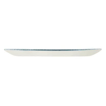 Churchill Studio Prints Raku Oblong Plates 355mm Topaz Blue (6 Pack) de880