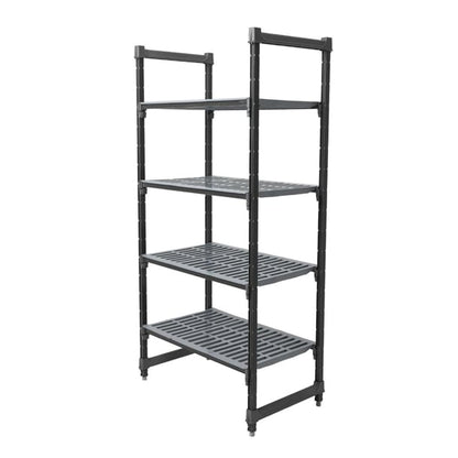 Cambro Camshelving Basics 4 Tier Shelving Starter Unit 1830 x 915 x 540mm de903
