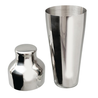 Beaumont Mezclar Art Deco French Cocktail Shaker Stainless Steel df227