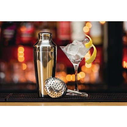 Beaumont Mezclar Art Deco French Cocktail Shaker Stainless Steel df227