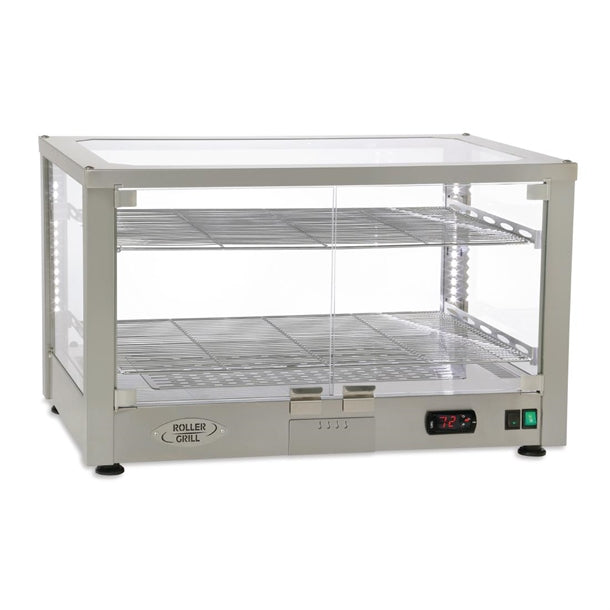 Roller Grill Heated 2 Shelf Display Cabinet WD780 SI df410