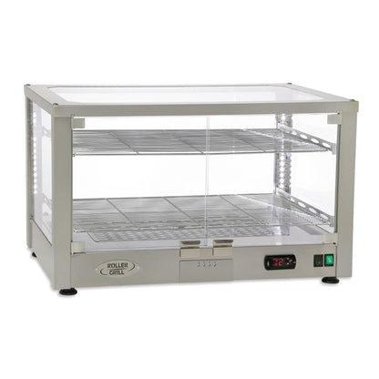 Roller Grill Heated 2 Shelf Display Cabinet WD780 SI df410