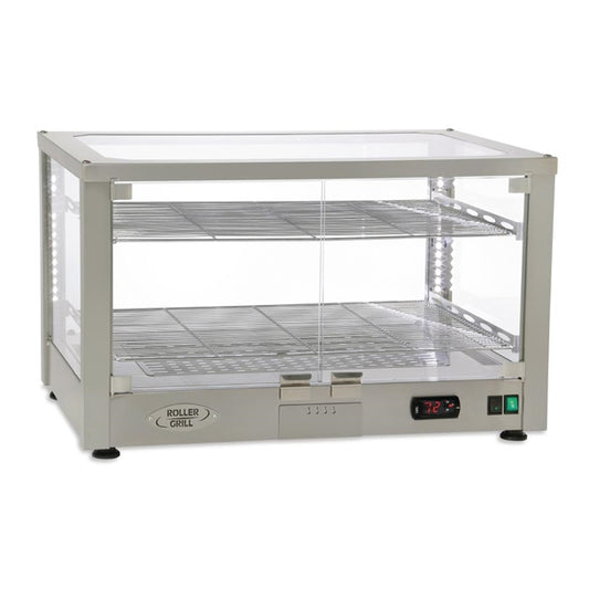 Roller Grill Heated 2 Shelf Display Cabinet WD780 SI df410