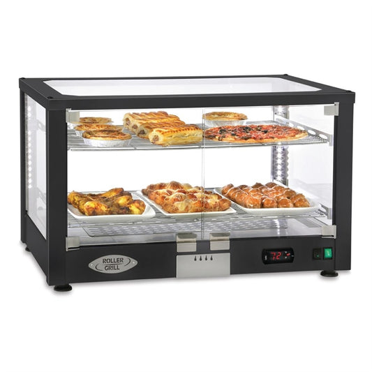 Roller Grill Heated 2 Shelf Display Cabinet WD780 SN df411