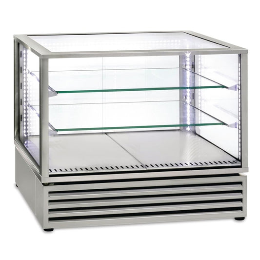 Roller Grill Countertop Display Fridge 1/1GN Stainless Steel CD800 I df474