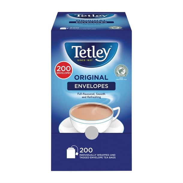 Tetley Envelope Black Tea (200 Pack) df609