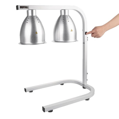 Buffalo Double Lamp Infrared Food Warmer df626