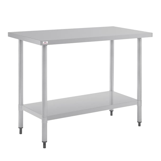 Nisbets Essentials Self Assembly Stainless Steel Table 1200 x 600mm df677