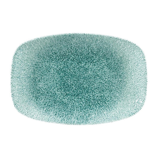Churchill Raku Oblong Chef Plates Jade Green 157 x 237mm (12 Pack) df914