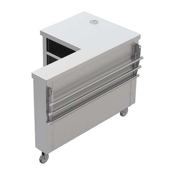 Parry Flexi-Serve Till Section Left-hand with Trayslide FS-TSLPACK dg158