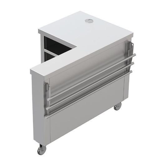 Parry Flexi-Serve Till Section Left-hand with Trayslide FS-TSLPACK dg158