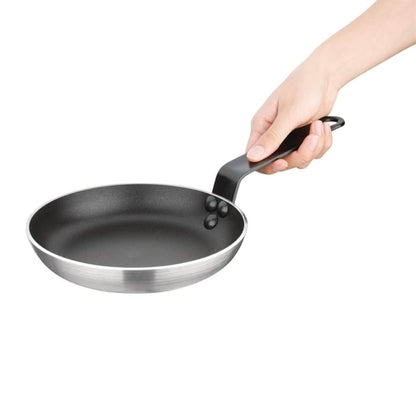 Nisbets Essentials Aluminium Non-Stick Teflon Frying Pan 20cm hx967