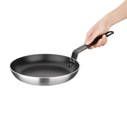 Nisbets Essentials Aluminium Non-Stick Teflon Frying Pan 24cm hx968