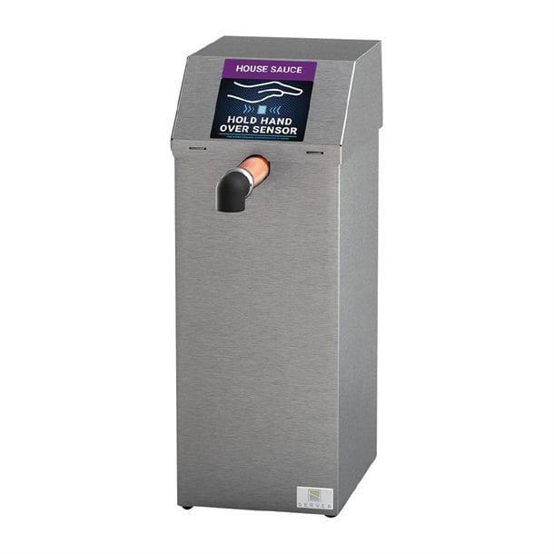 Server Single Countertop Direct Pour Touchless Express Sauce Dispenser dj468