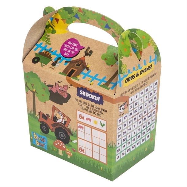 Crafti's Kids Kraft Bizzi Meal Boxes Pet and Farm (200 Pack) dk364