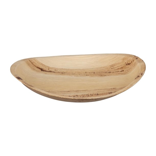 Fiesta Compostable Palm Leaf Plates Round 250mm (100 Pack) ht877