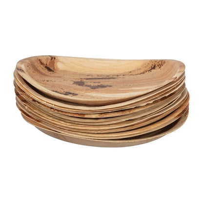 Fiesta Compostable Palm Leaf Plates Round 250mm (100 Pack) ht877