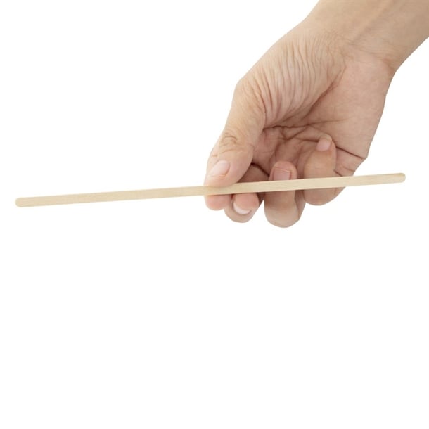 Fiesta Green Biodegradable Wooden Coffee Stirrers 190mm (1000 Pack) dk390