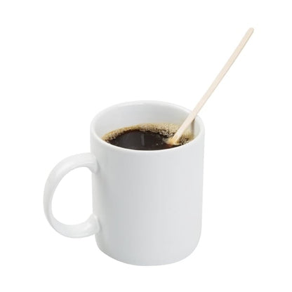 Fiesta Green Biodegradable Wooden Coffee Stirrers 190mm (1000 Pack) dk390